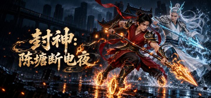 封神:陈塘断电夜 封面