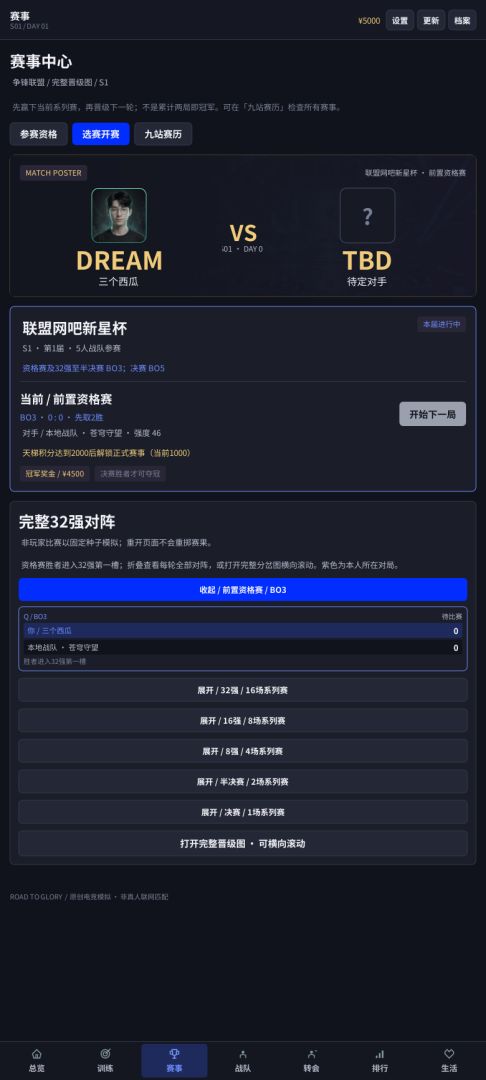 我的电竞之路游戏截图