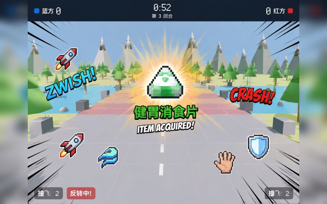 别样的碰碰车大战游戏截图