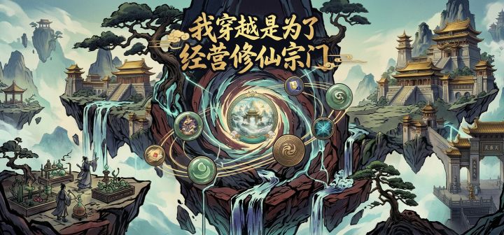 我穿越是为了经营修仙宗门 封面
