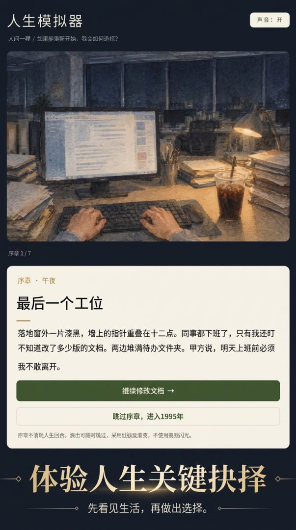 人生模拟器游戏截图