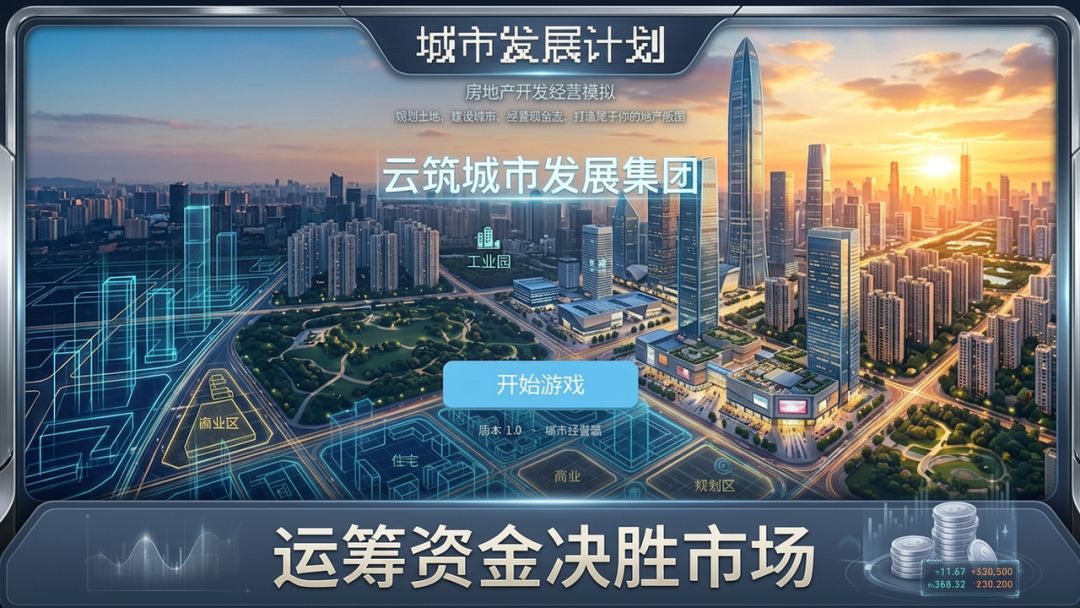 城市发展计划游戏截图