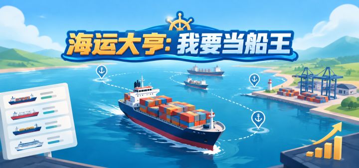 海运大亨：我要当船王 封面