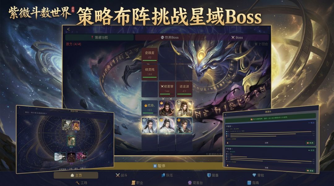 紫微斗数世界游戏截图
