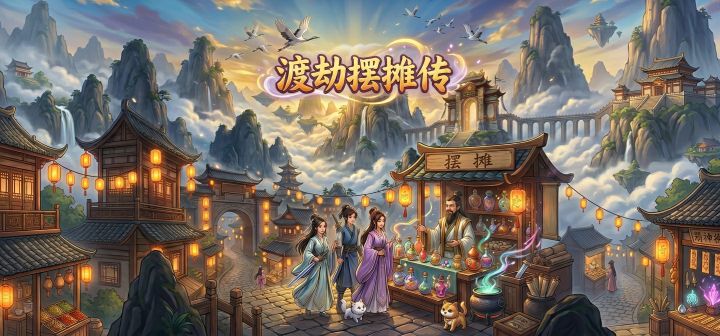 渡劫摆摊传 封面