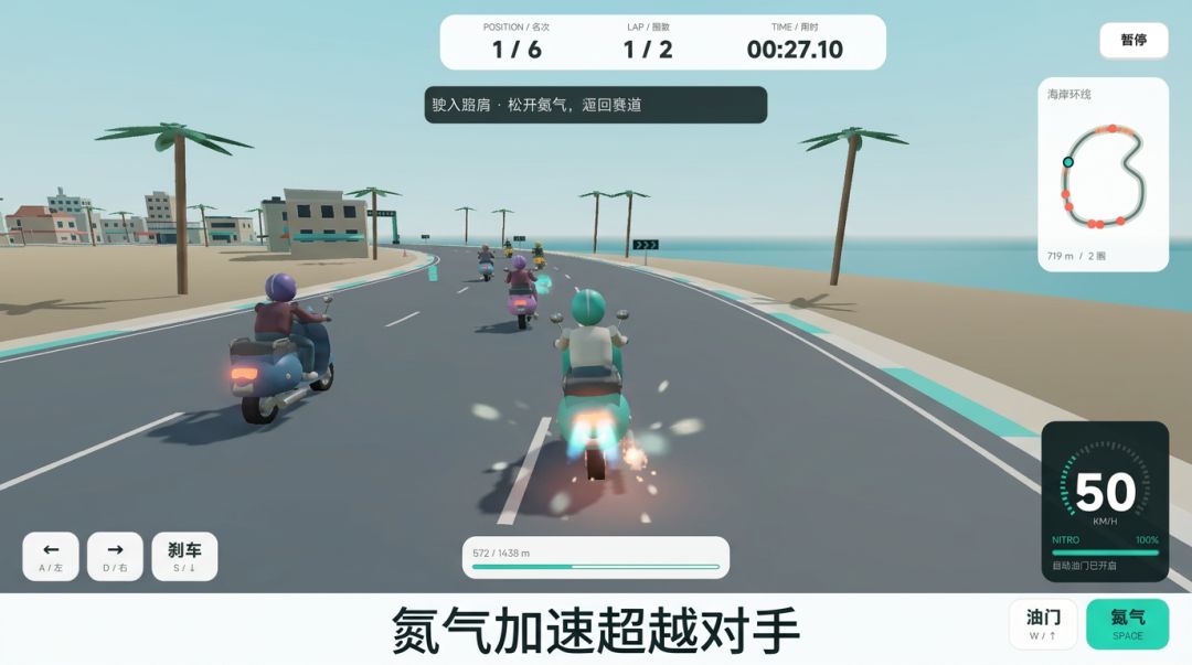 踏板一路向北游戏截图