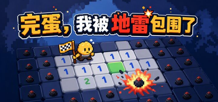 完蛋，我被地雷包围了 封面