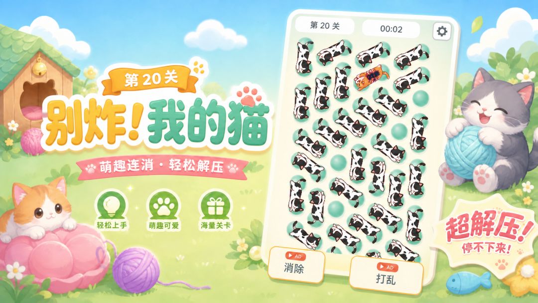 别炸!我的猫游戏截图