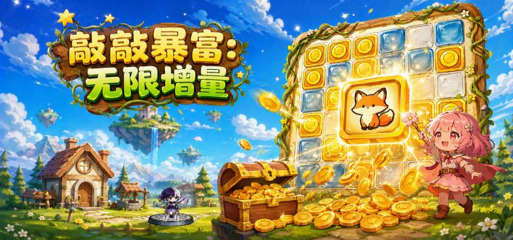 敲敲暴富：无限增量 封面