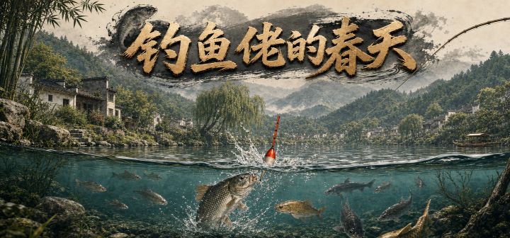 钓鱼佬的春天 封面