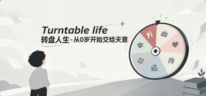 Turntable life 转盘人生-从0岁开始交给天意 封面