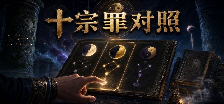 十宗罪对照 封面