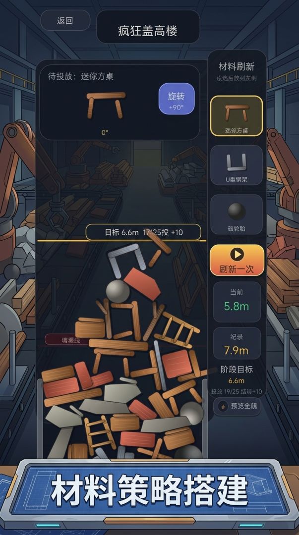 疯狂盖高楼游戏截图