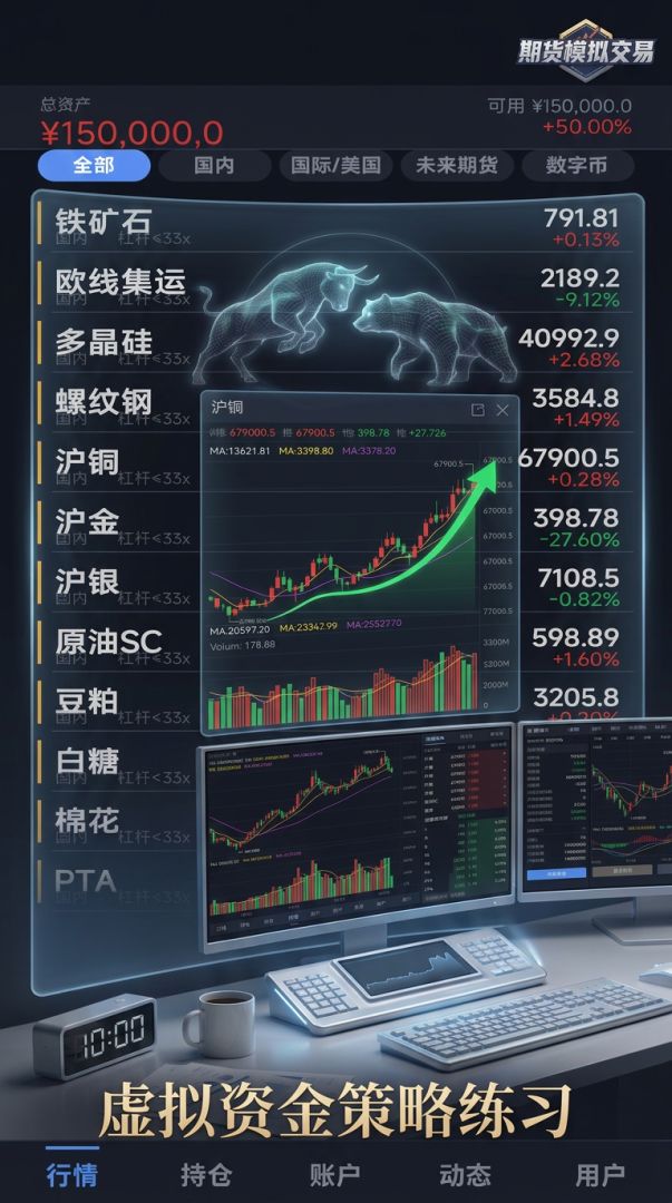 期货模拟交易游戏截图