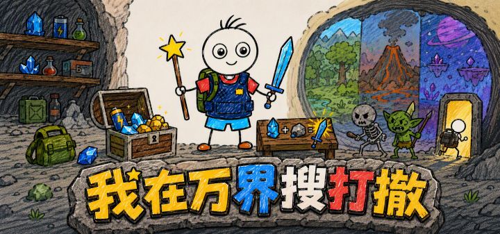 我在万界搜打撤 封面