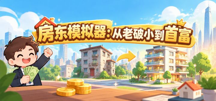 房东模拟器:从老破小到首富 封面