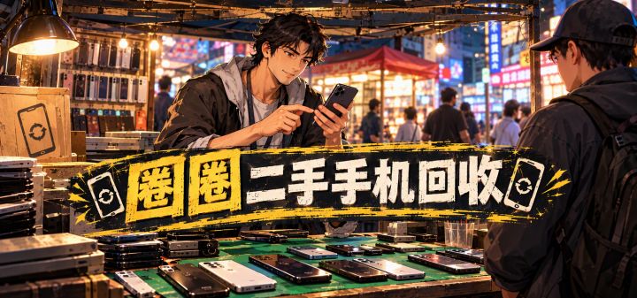 圈圈二手手机回收 封面