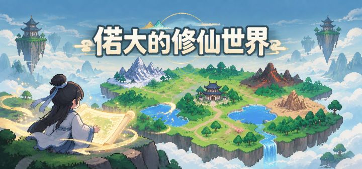 偌大的修仙世界 封面