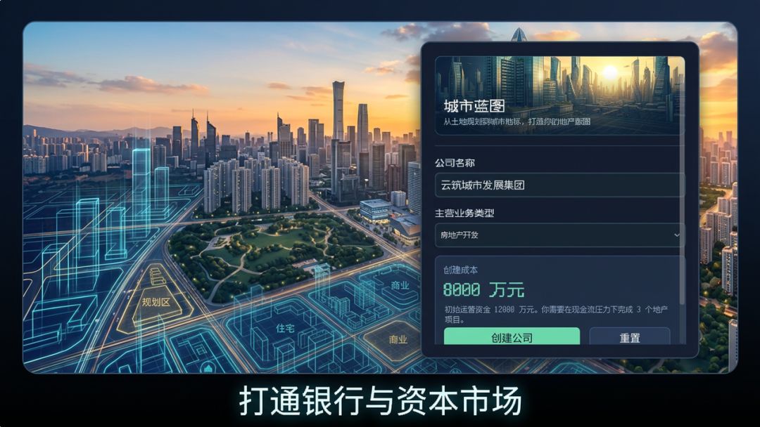 城市发展计划游戏截图