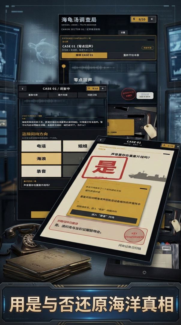 海龟汤调查局游戏截图