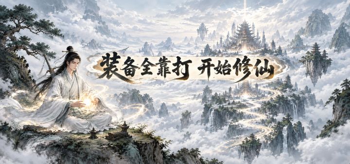 装备全靠打 开始修仙 封面