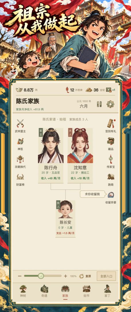 祖宗从我做起游戏截图