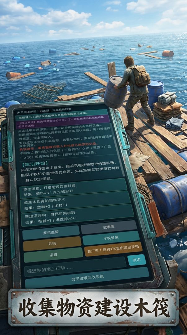 末日海上漂流：木筏求生游戏截图