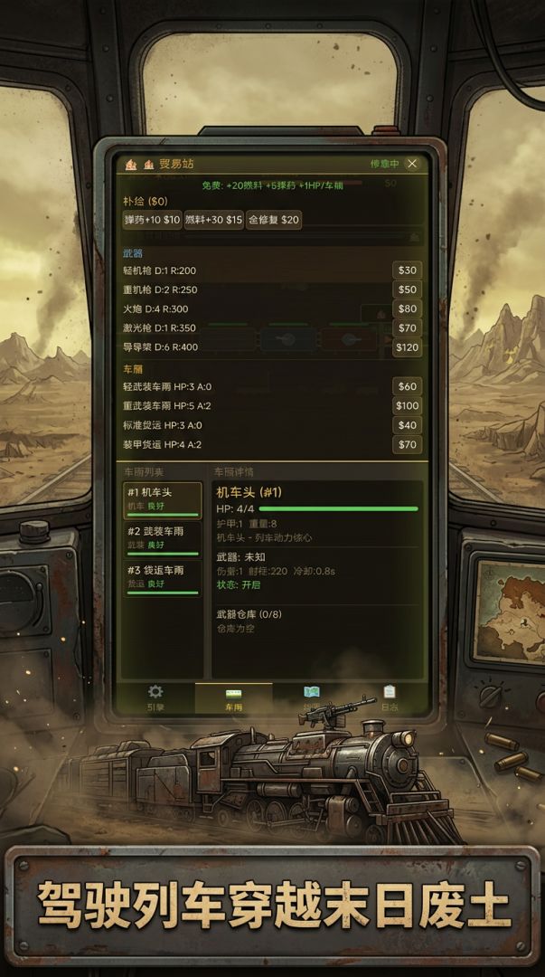废土列车游戏截图