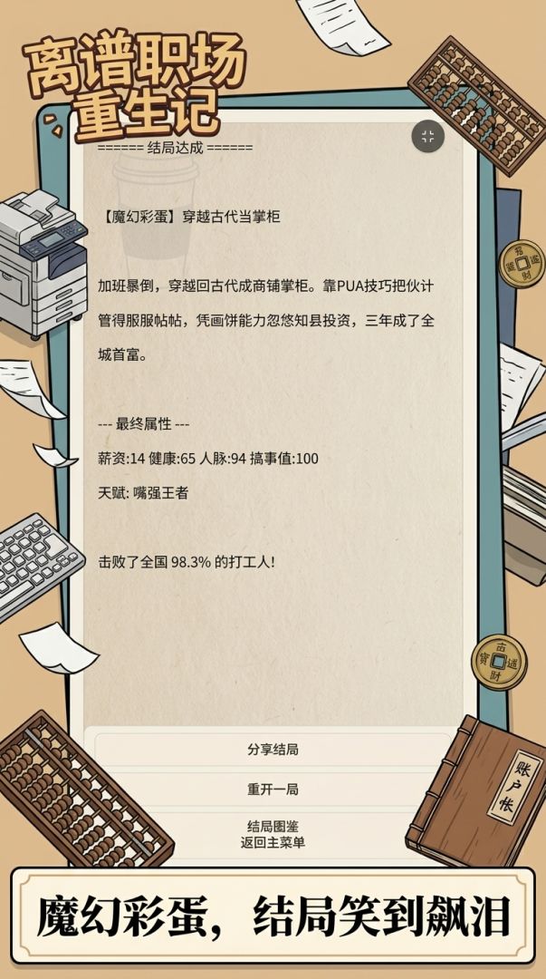 离谱职场重生记游戏截图
