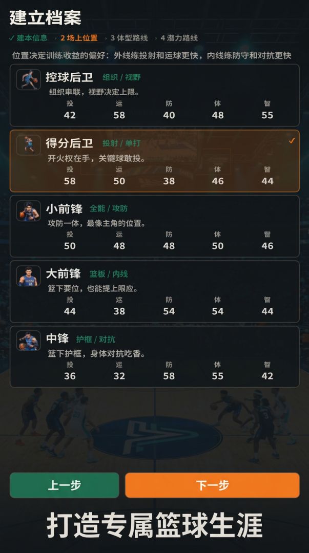 篮球人生游戏截图