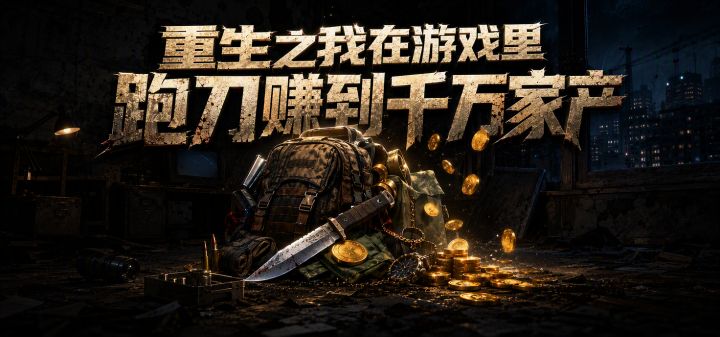 重生之我在游戏里跑刀赚到千万家产 封面