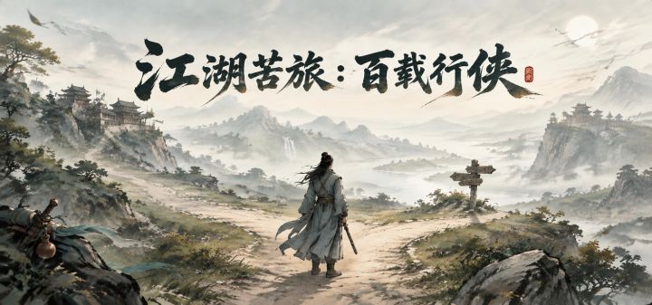 江湖苦旅：百载行侠 封面