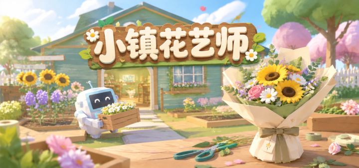 小镇花艺师 封面