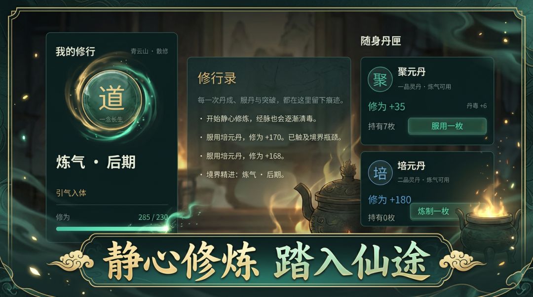 丹道长生游戏截图