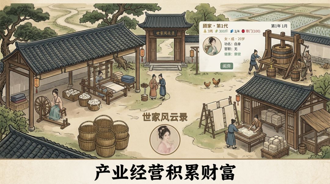 世家风云录游戏截图