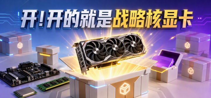 开!开的就是战略核显卡 封面