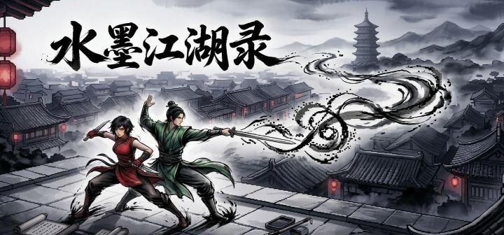 水墨江湖录 封面