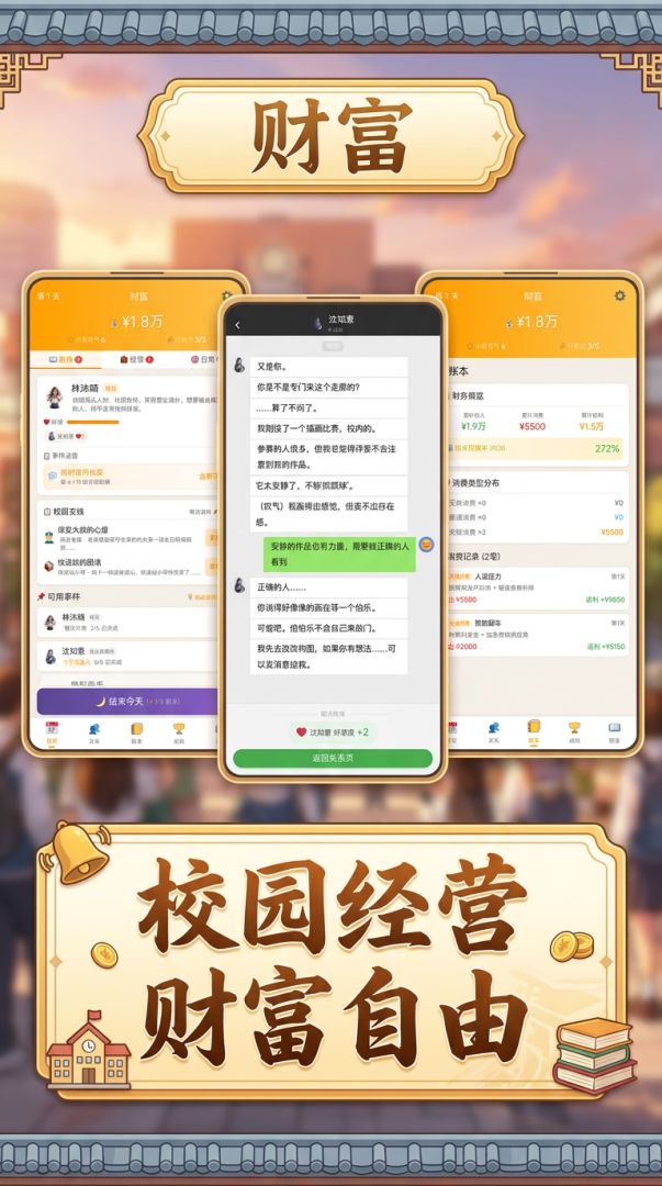 被女神嫌弃后,觉醒万亿返利系统游戏截图
