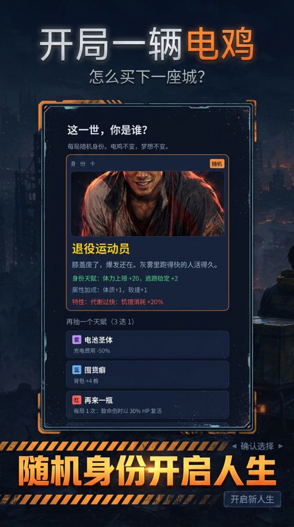 开局一辆电鸡:如何买下一座城游戏截图
