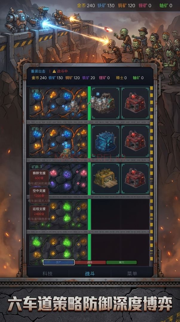 末日机器人大战僵尸游戏截图