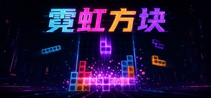 霓虹方块 封面