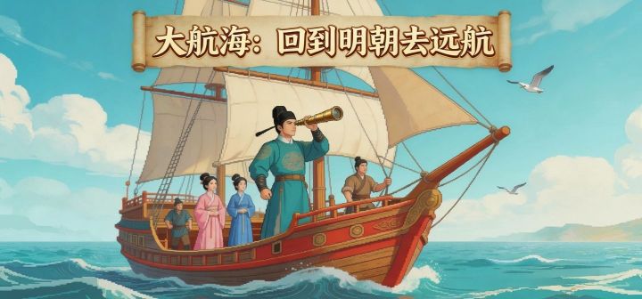大航海：回到明朝去远航 封面