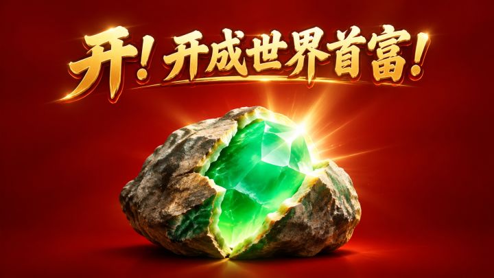 开!开成世界首富! 封面