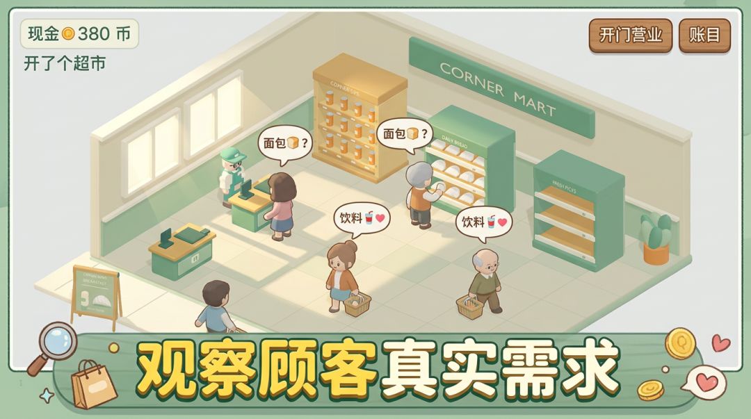 开了个超市游戏截图
