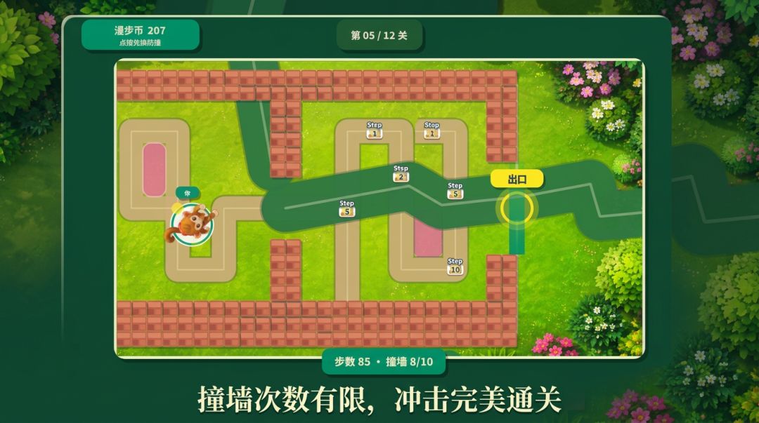 猴子别撞墙游戏截图