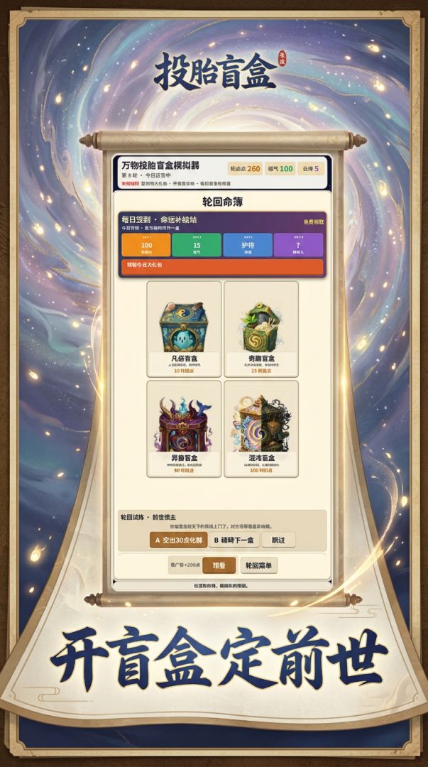 投胎盲盒游戏截图