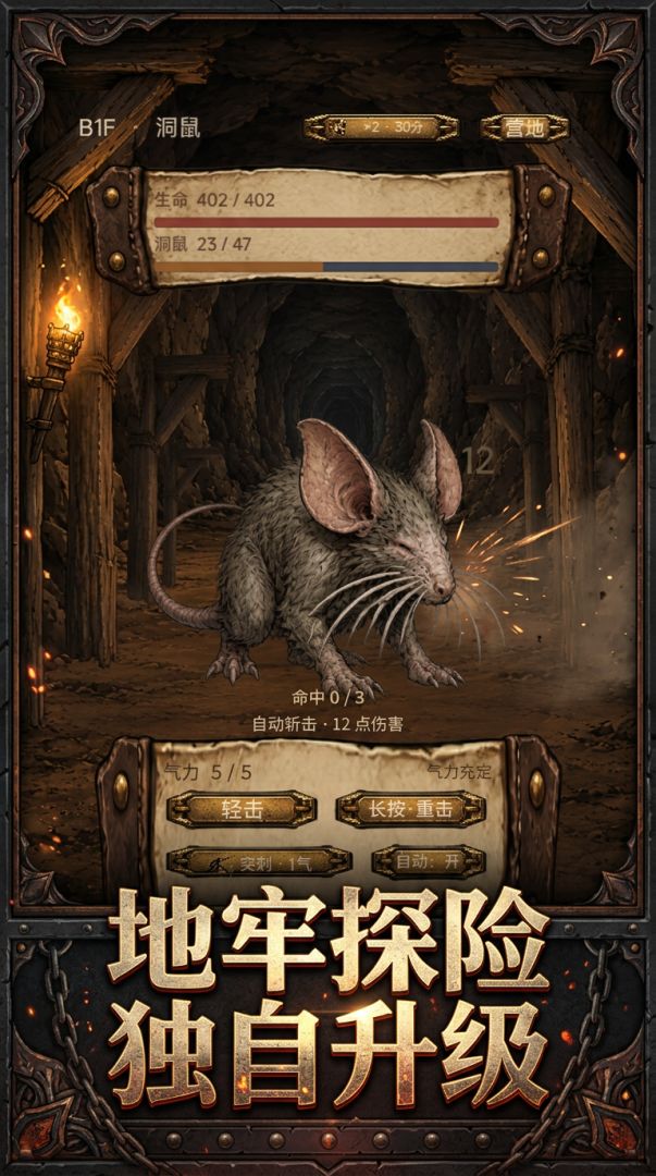 我在地下城独自升级游戏截图