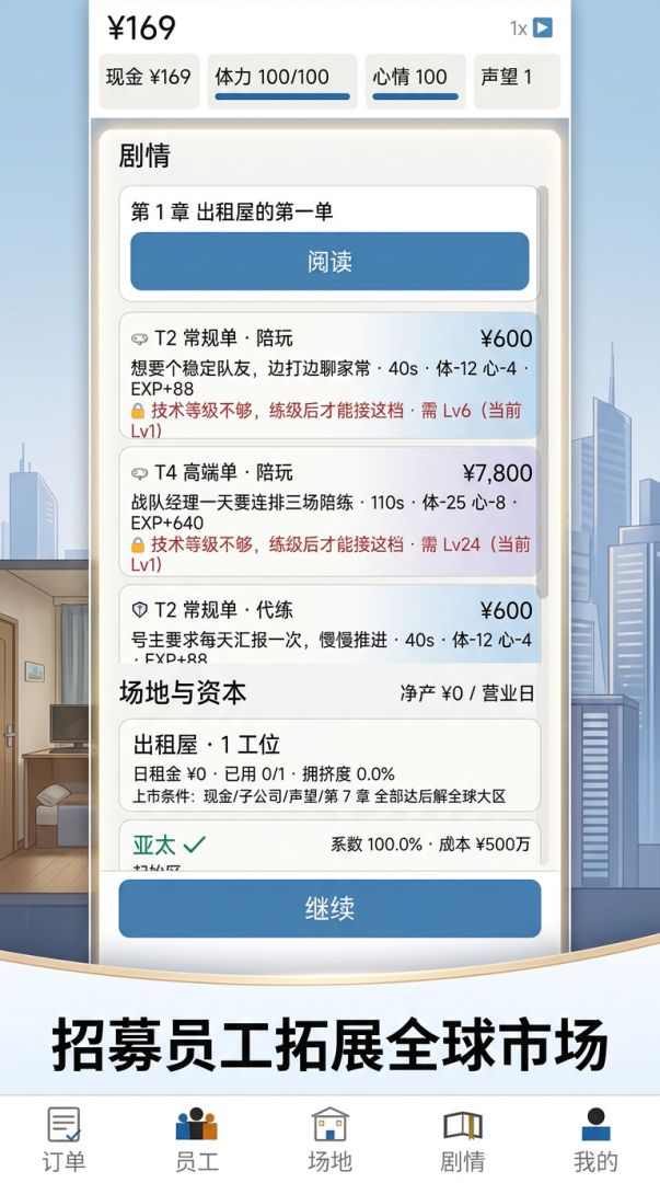 从出租屋到上市公司游戏截图