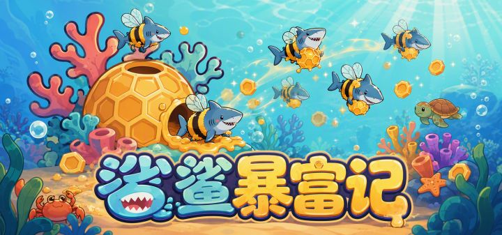 鲨鲨暴富记 封面