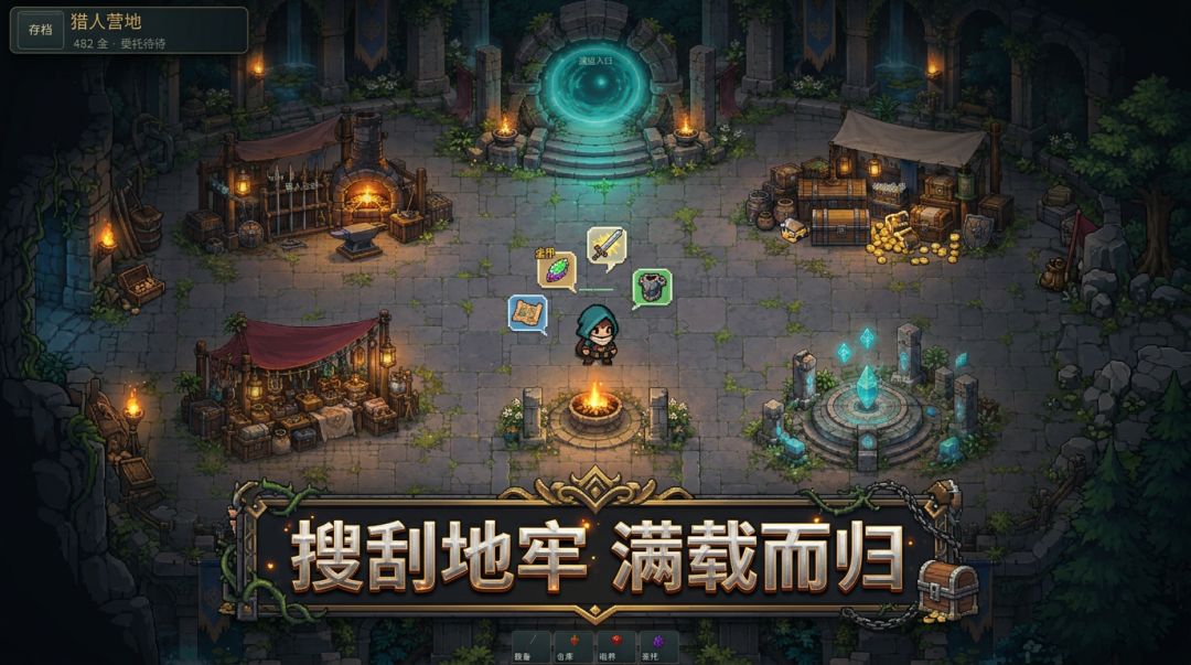 我在地牢搜打撤游戏截图